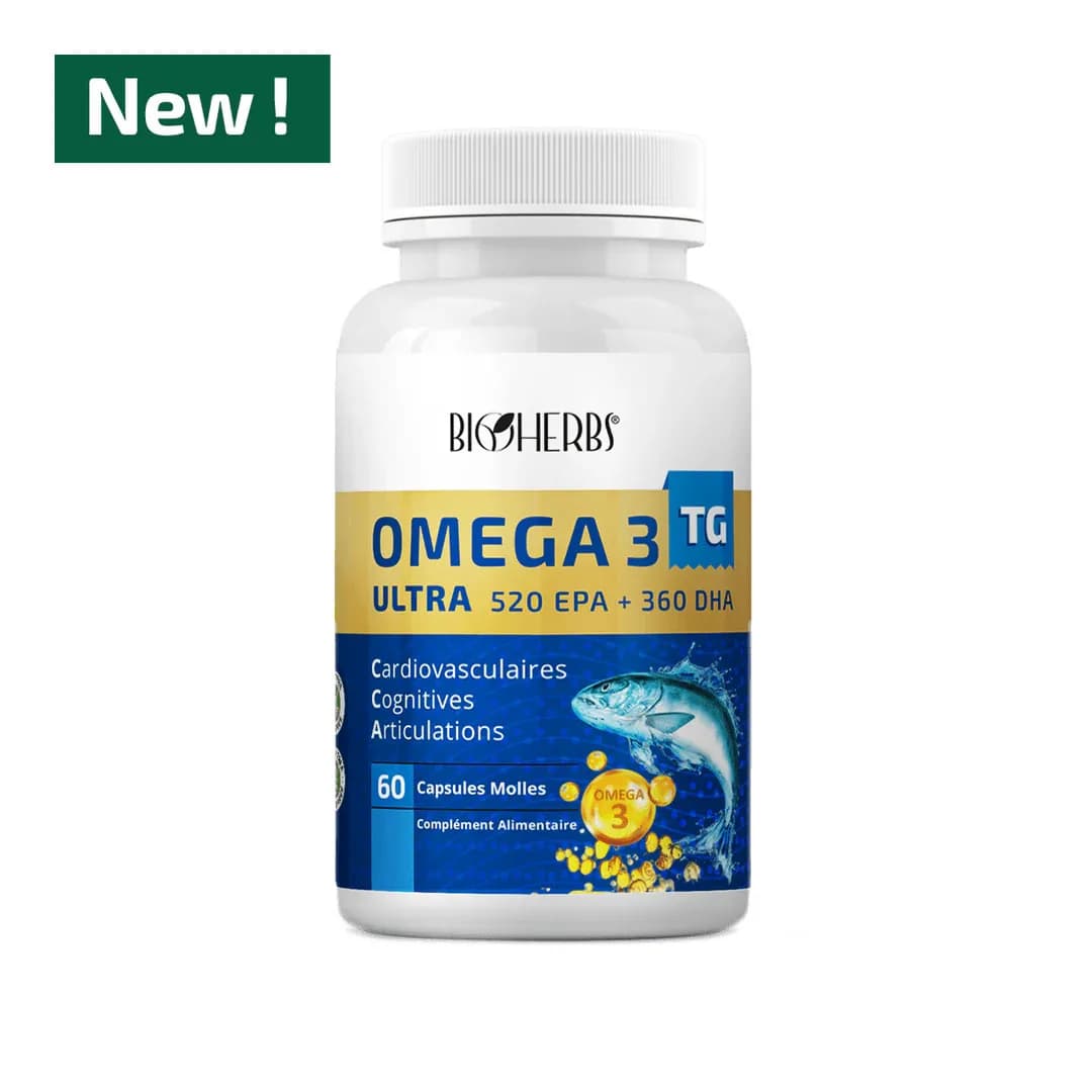 Bioherbs Omega 3 Tg Ultra 60 Capsules