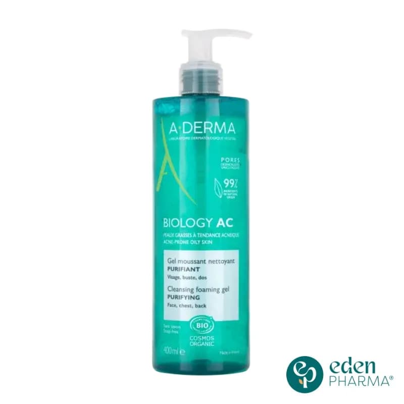A-Derma Biology Ac Gel Moussant 400 ml