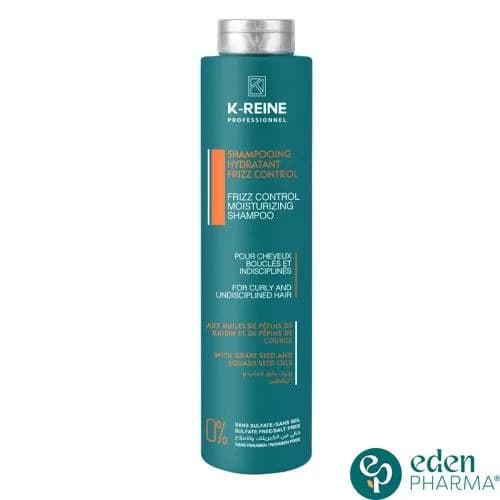 K-Reine Shampooing Hydratant Anti Frizz Anti Statique 500 ml