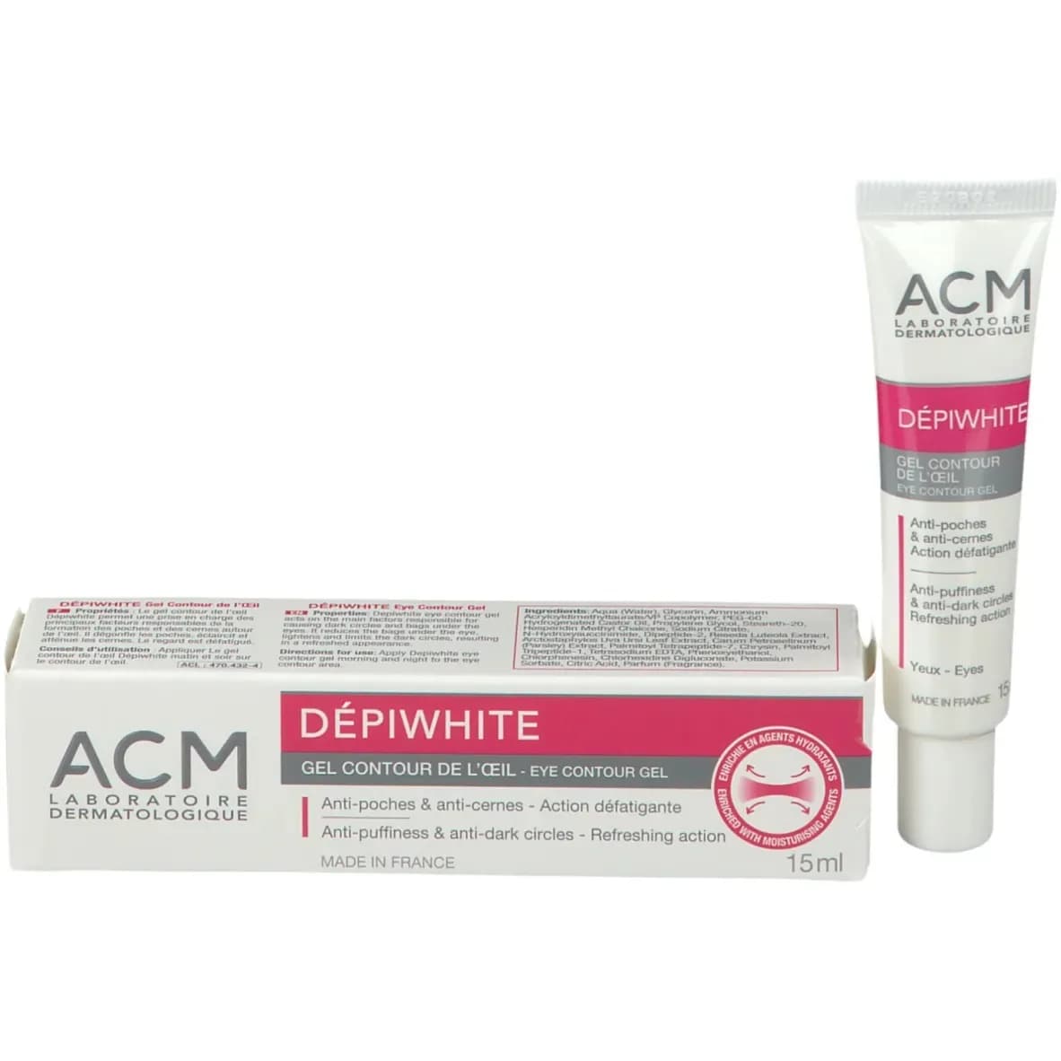 Acm Depiwhite Gel Contour des Yeux 15 ml