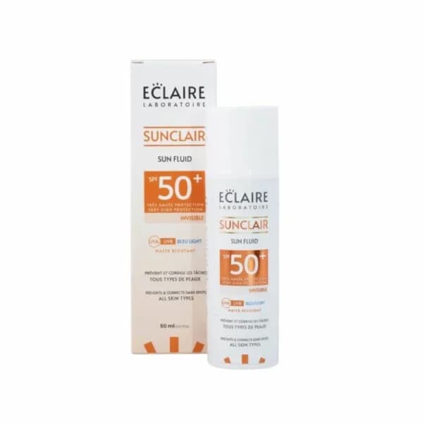 Eclaire Sunclar Ecran Fluide Invisible Anti Taches SPF 50+ 50 ml