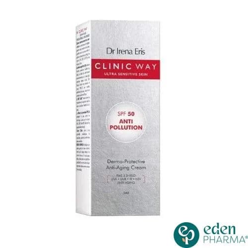 Clinic Way Ecran Anti-Age SPF 50 Anti Pollution 40 ml