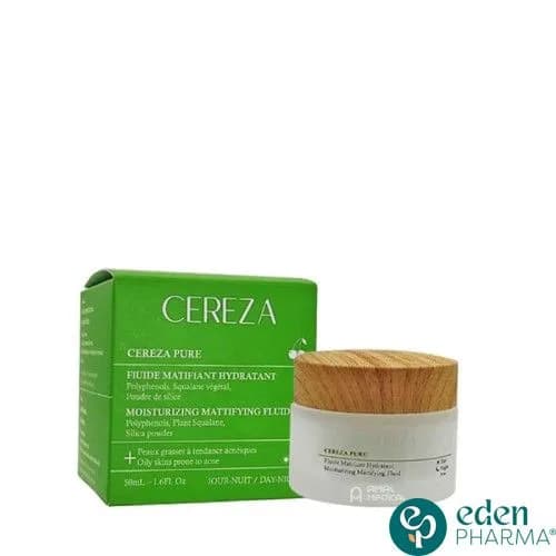 Cereza Pure Creme de Nuit Fluide Matifiant & Hydratante 50 ml