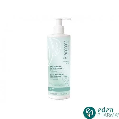 Placentor Vegetal Emulsion Corps Ultr-Hydratante Peaux Seches et Deshydratees 400 ml