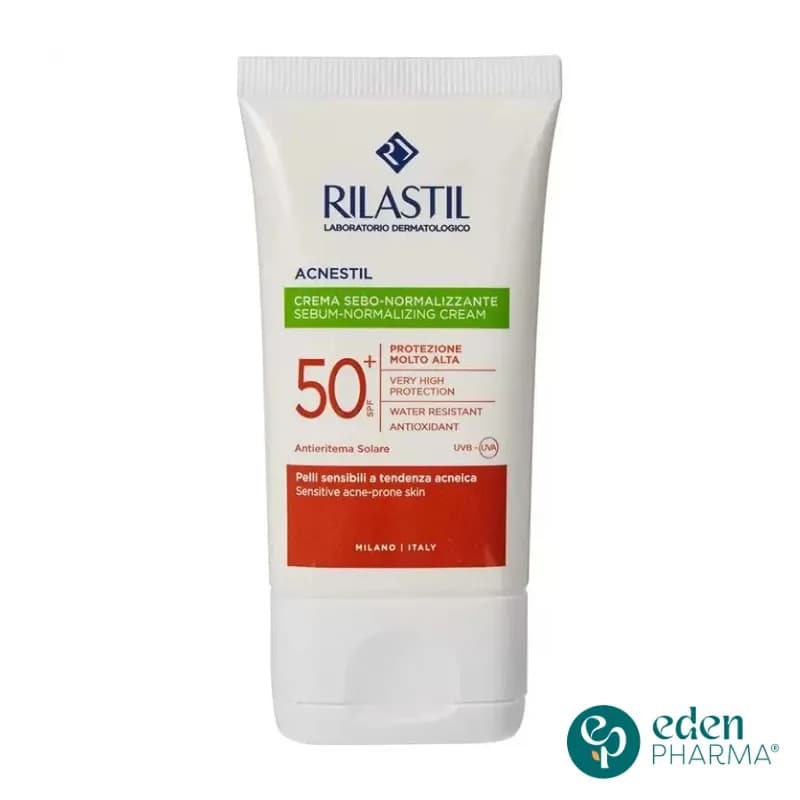 Rilastil Acnestil Sebum-Normalizing Cream SPF50+ 40 ml