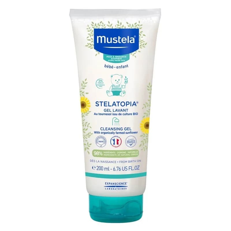 Mustela Stelatopia Gel Lavant 200 ml