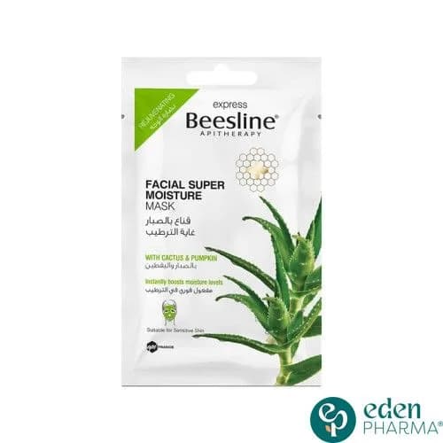 Beesline Masque Visage Ultra-Hydratant Anti Acne Cactus 25 g