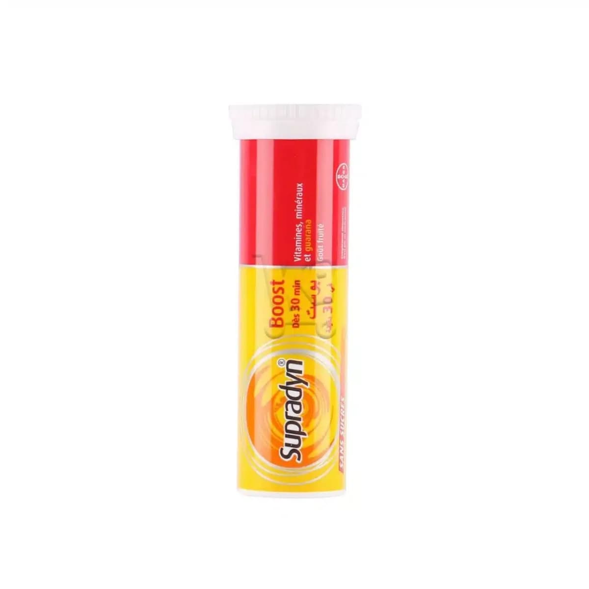 SUPRADYN BOOST EFFERVESCENTS 10 COMPRIMÉS (ROUGE)