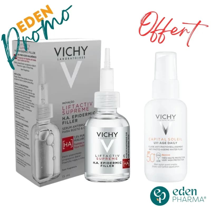 Vichy Liftactiv Serum Ha Filler Rides Fermete + UV Daily SPF50+ & Serum 89 Offerte