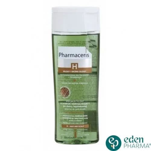 Pharmaceris Shampooing Normalisant Cheveux Gras H-Sebopurine 250 ml