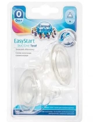 Canpol Babies Tetine Anticolique Easystart 0-3m Ref21/719