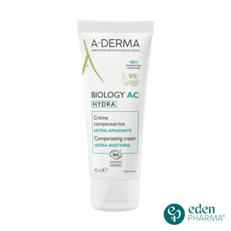 A-Derma Biology Ac Hydra Crème Compensatrice Ultra-Apaisante 40 ml