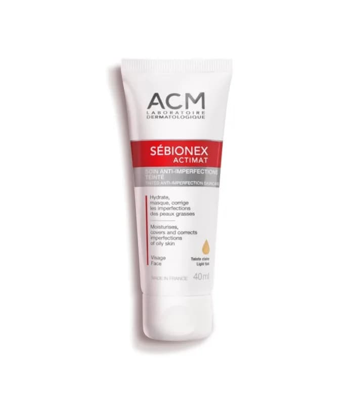 Acm Sebionex Actimat Soin Anti-Imperfections Teinté Claire 40 ml