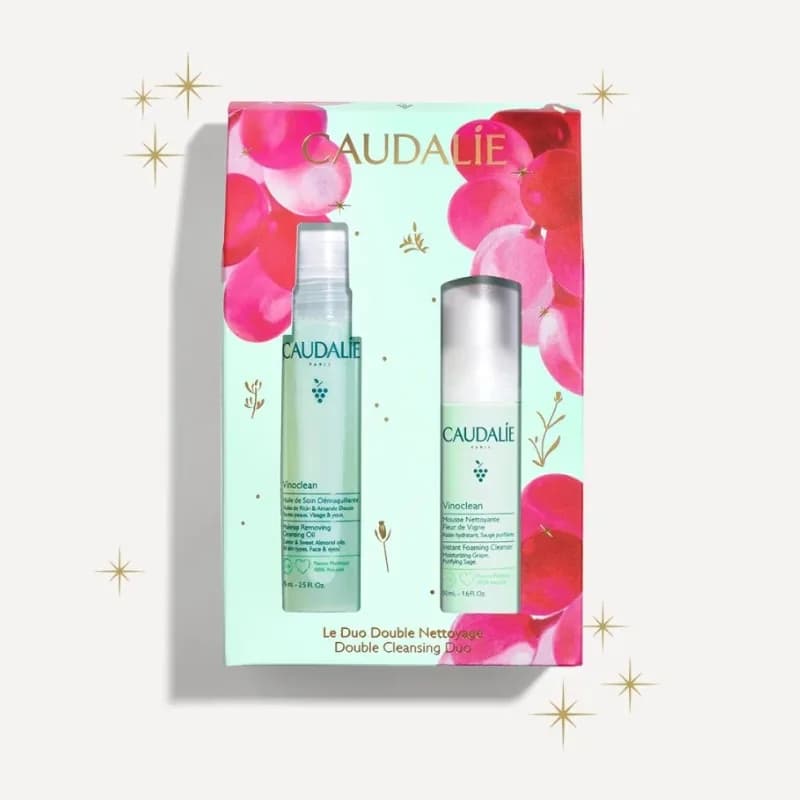 CAUDALIE VINOCLEAN COFFRET LE DUO DOUBLE NETTOYAGE