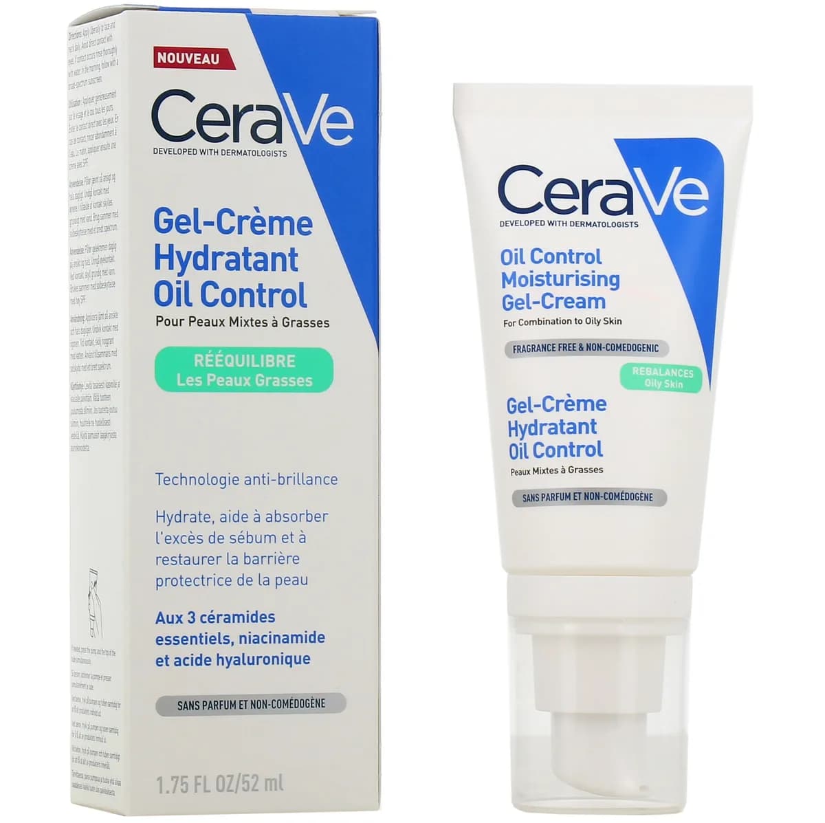Cerave Gel-Creme Hydratant Oil Control Pmg 52 ml