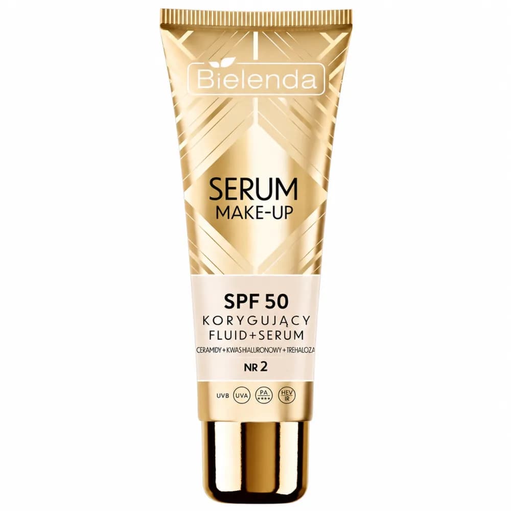 Bielenda Serum Correctif Make Up Fluid SPF50 N2 Natural Beige 30 g