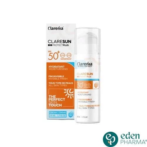 Clarenia Claresun Ecran Hydratant Invisible SPF50+ 50 ml