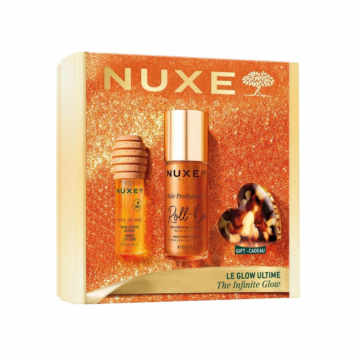 NUXE COFFRET NOEL LE GLOW ULTIME EN OR 