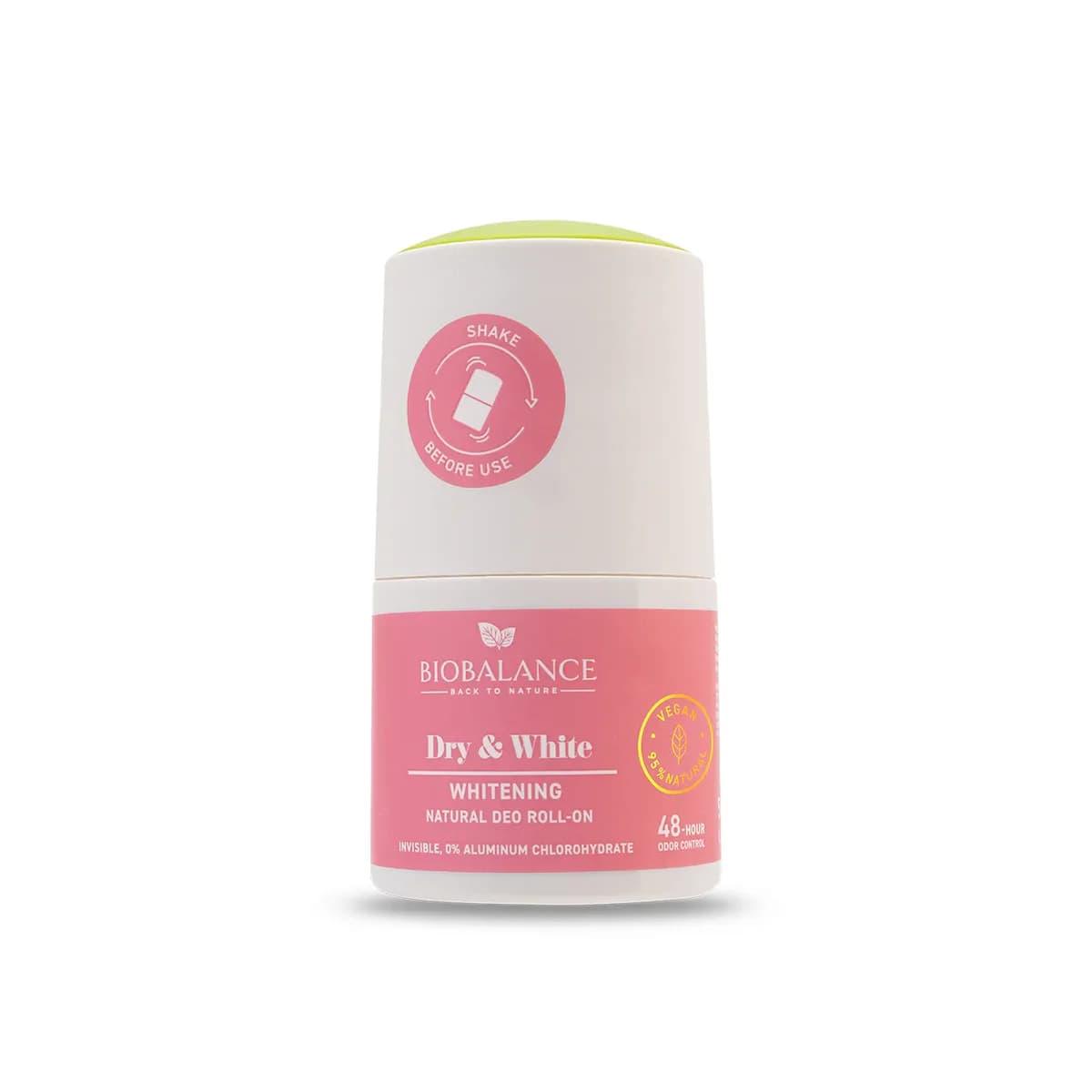 Biobalance Dry&white Roll On Eclaircissant 48h 50 ml