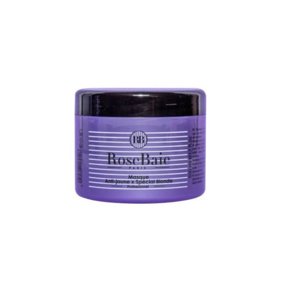 Rosebaie Masque Violet Anti Jaune et Special Blonde 500 ml