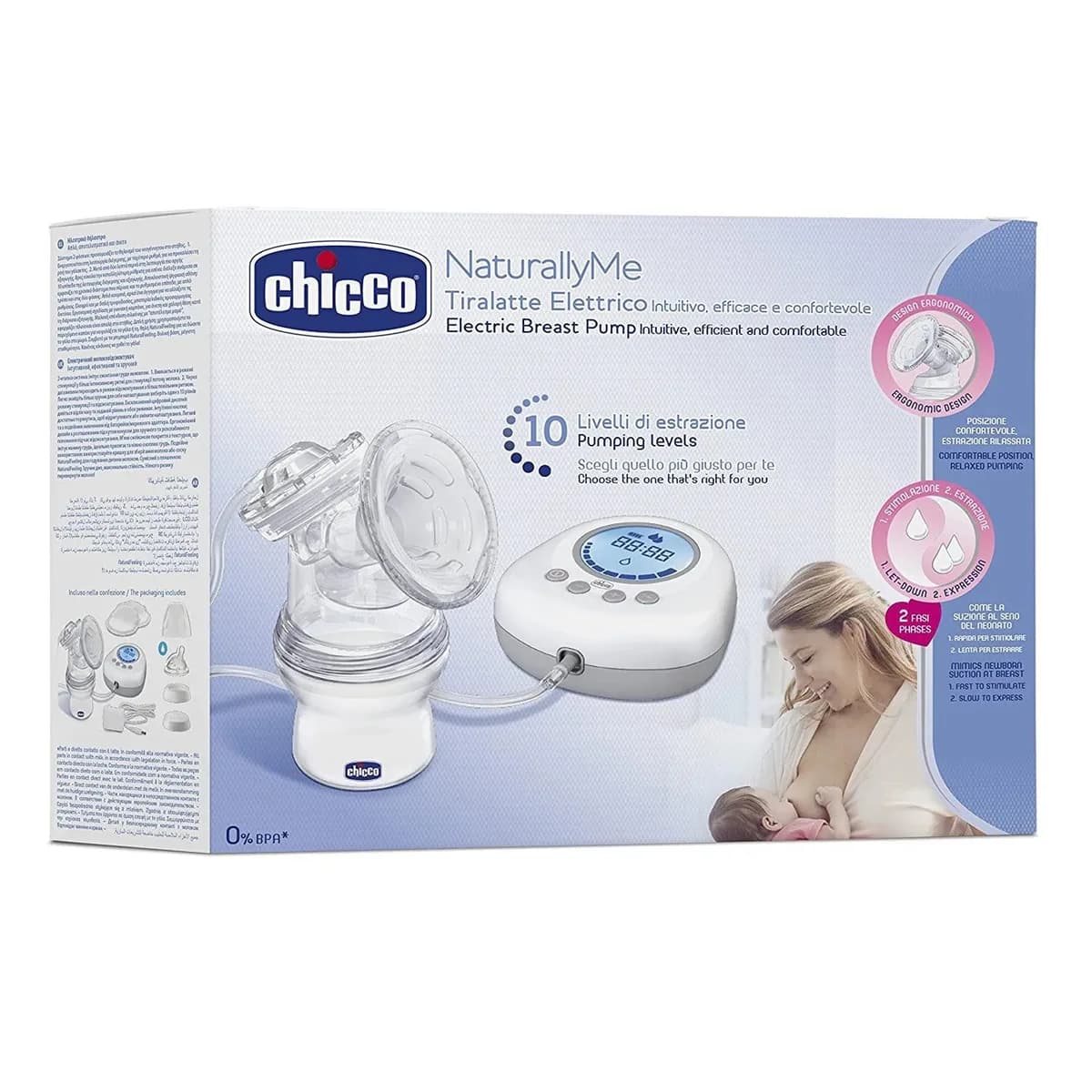 Chicco Naturally Me Tire-Lait Electrique