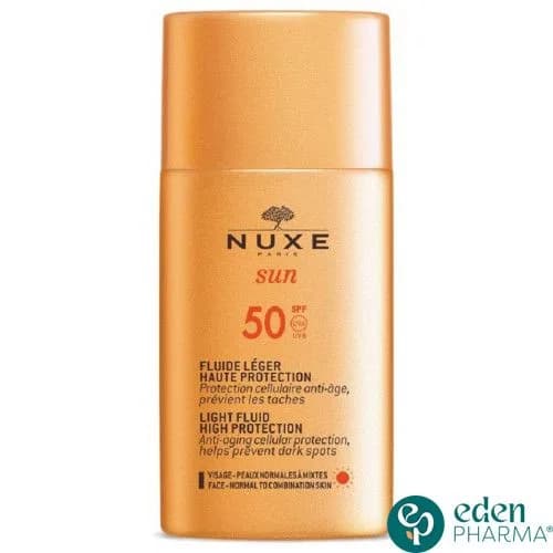Nuxe Sun Fluide Leger Visage SPF50+ 50 ml