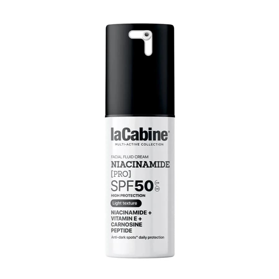 Lacabine Crème Fluide Visage Niacinamide Pro SPF50 30 ml