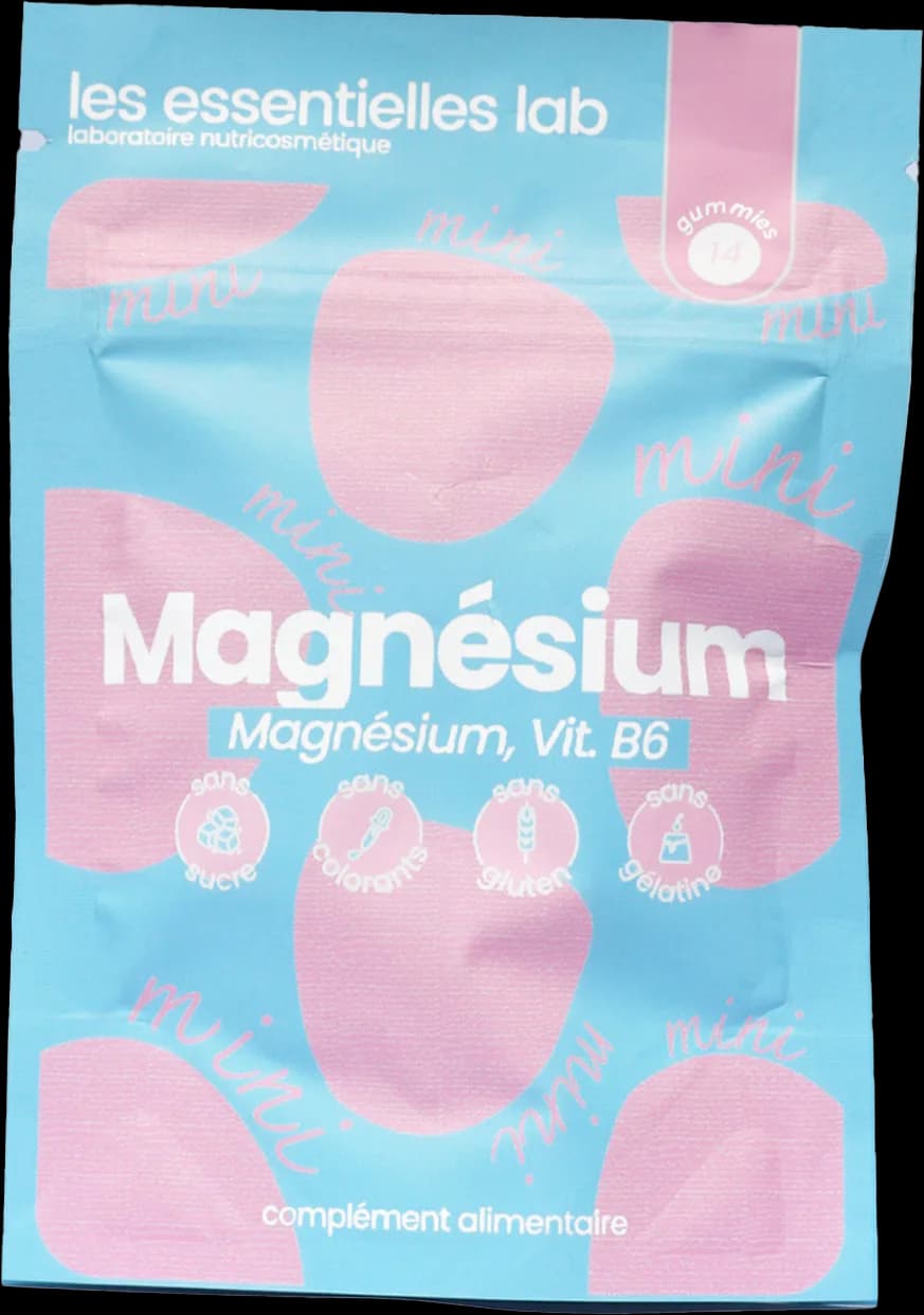 LES ESSENTIELLES LAB MAGNESIUM+VIT B6 14 GUMMIES