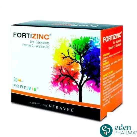 Fortizinc Complément Alimentaire 30 Gélules
