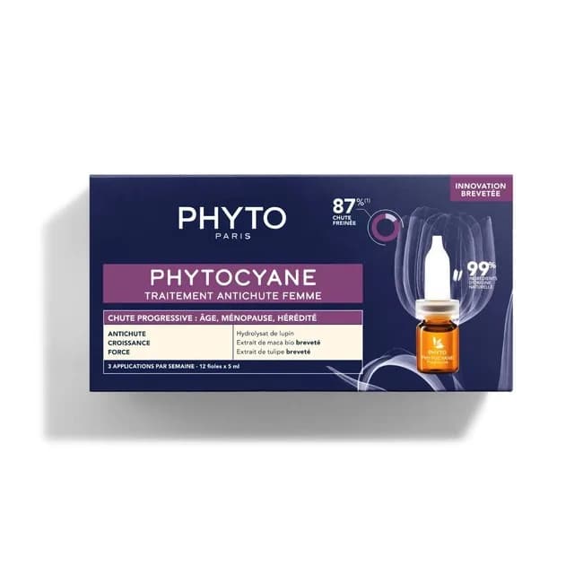 Phyto Phytocyane Traitement Anti-Chute Progressive Femme 12 * 5 ml