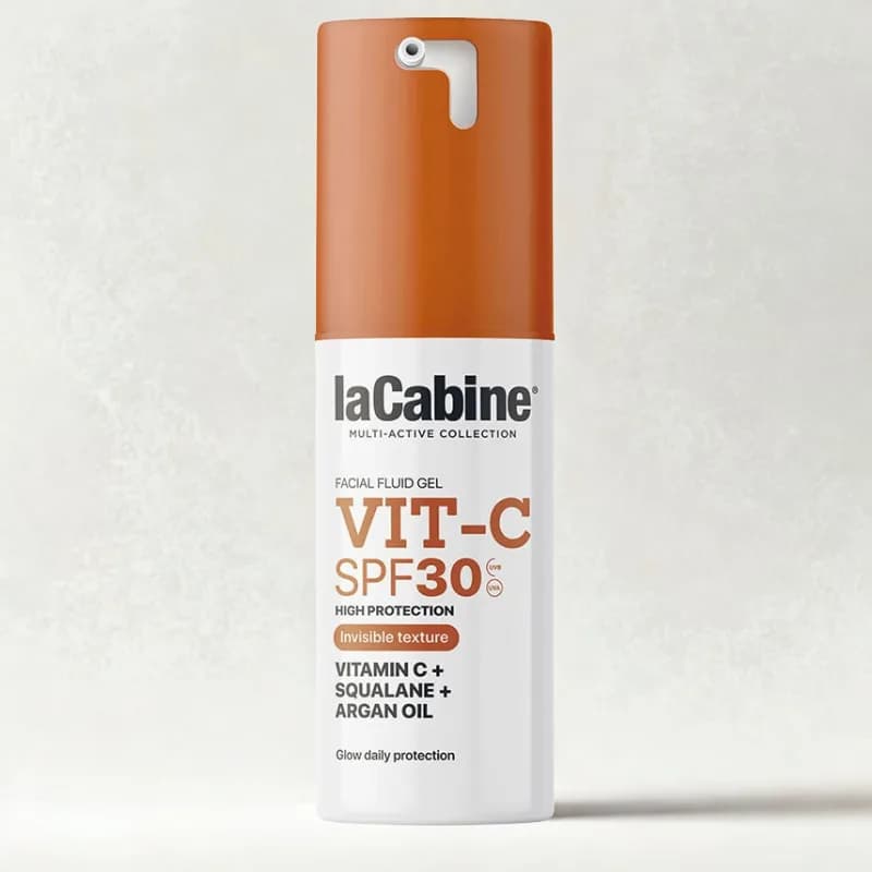 LACABINE VIT C INVISIBLE FACIAL FLUID GEL SPF30 30ML