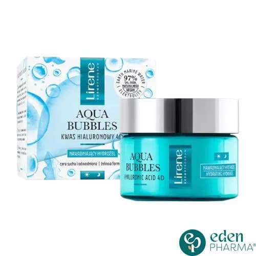 Lirene Aqua Bubbles Hydro-Gel Creme Visage Jour et Nuit