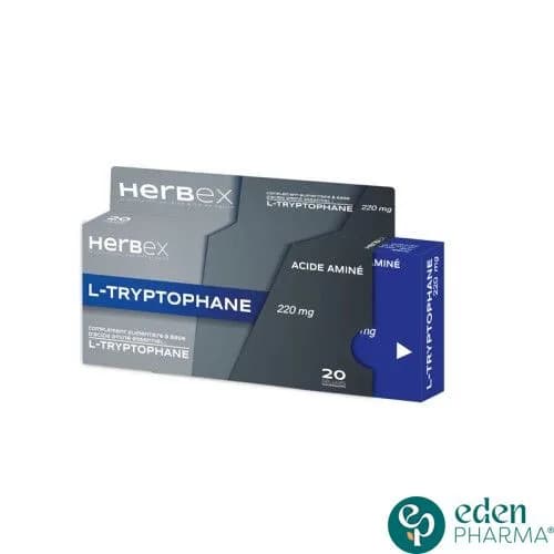 Herbex L-Tryptophane 220 mg 20 Gelules