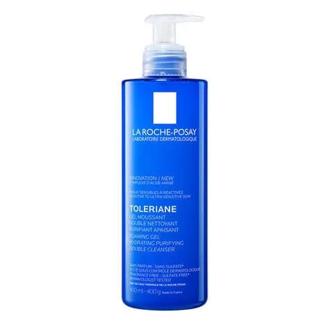 La Roche Posay Toleriane Gel Moussant Double Nettoyant Purifiant Apaisant 400 ml