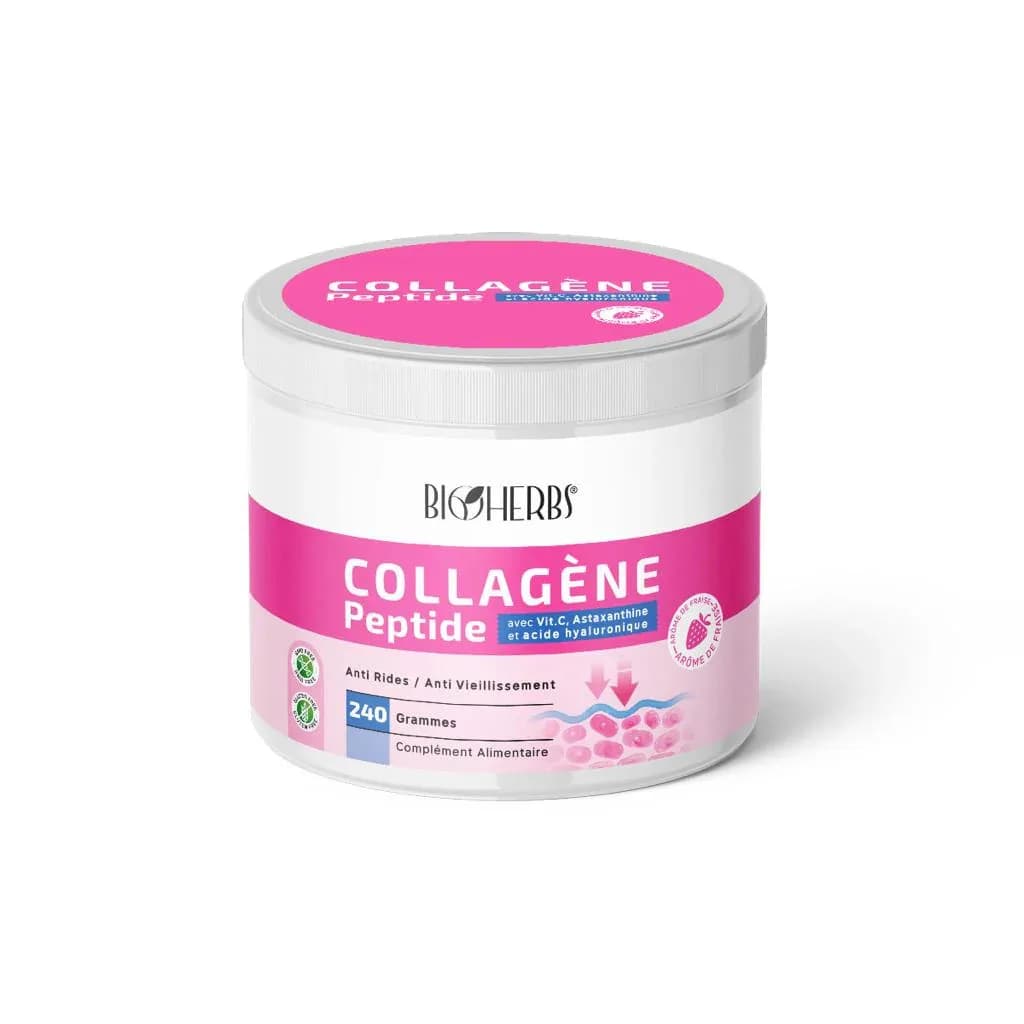 Bioherbs Collagène Peptides Poudre 240 gr