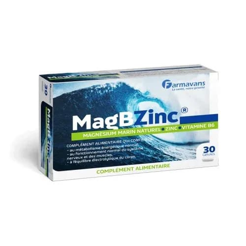Farmavans Mag B Zinc 30 Gelules