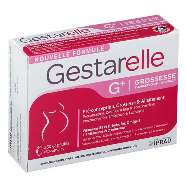IPRAD GESTARELLE G GROSSESSE 30 CAPSULES