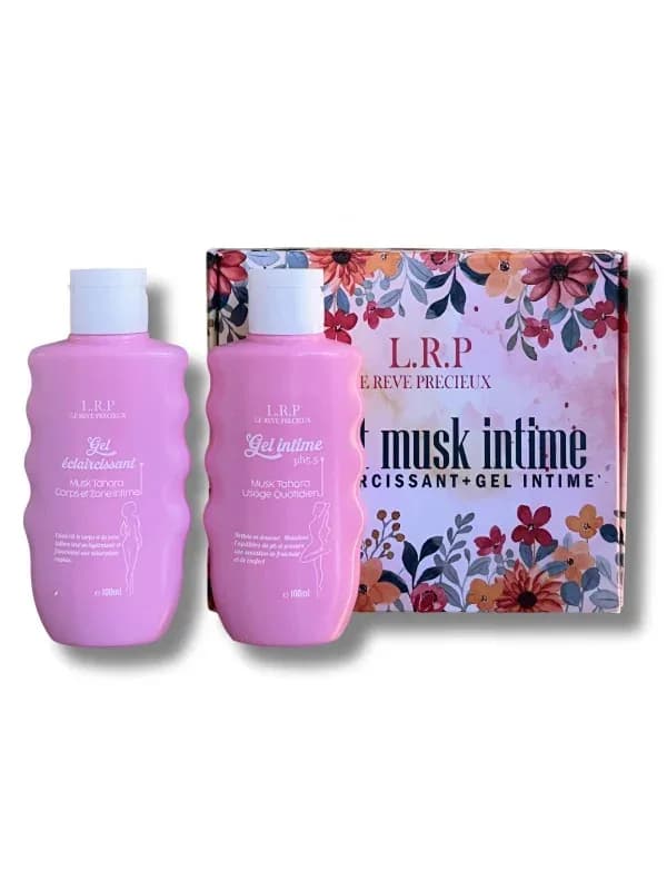 Le Reve Precieux Coffret Musk Intime(gel Eclaircissant100ml+gel Intime 100ml)
