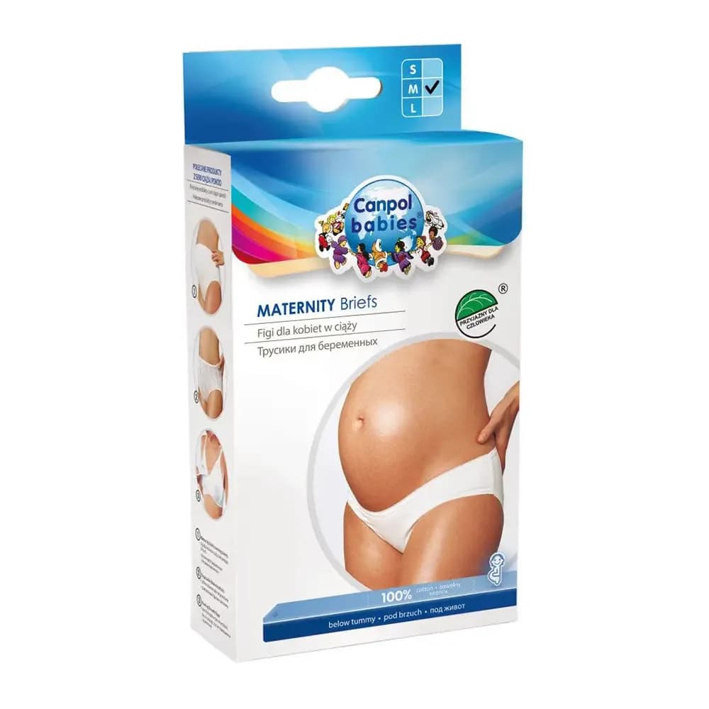 CANPOL BABIES CULOTTES DE MATERNITE TAILLE BASSE M REF 26/205