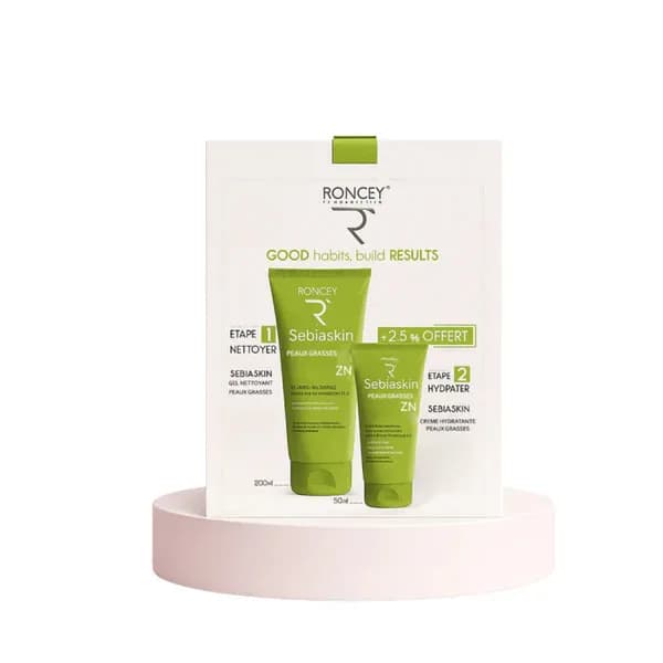Roncey Coffret Sebiaskin Gel 200ml+creme Hydratante 50 ml (-25%)