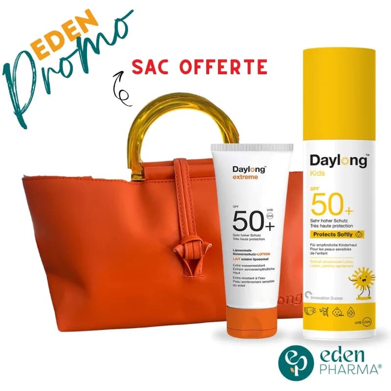 Daylong Protection Kids et Adulte 50 ml + un Sac Offert