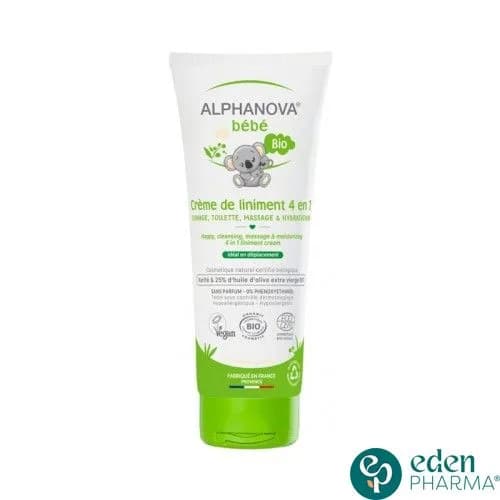 Alphanova Bebe Bio Creme de Liniment 4en1 200 ml