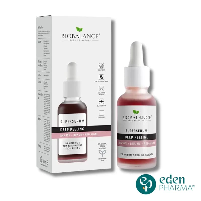 Biobalance Deep Peeling Aha10% + Bha2% + Red Algae 30 ml