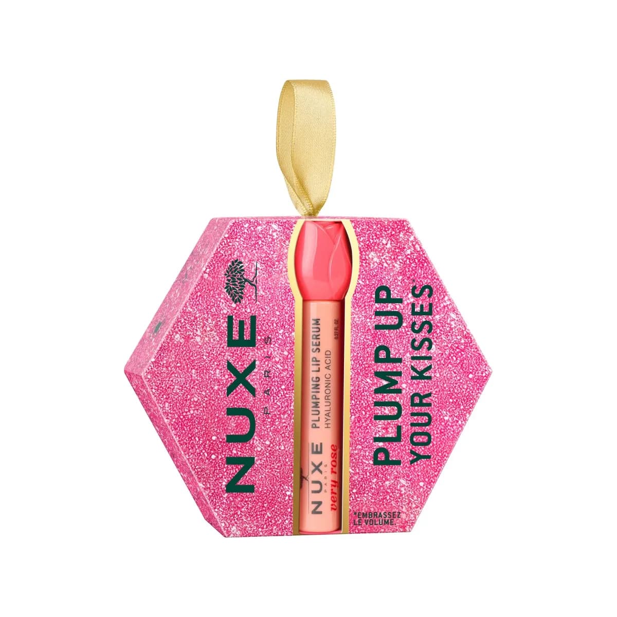 NUXE COFFRET NOËL VERY ROSE EMBRASSEZ LE VOLUME 8ML