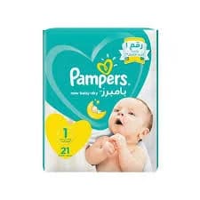 Pampers Baby Dry 2-5 kg (S1) P/21