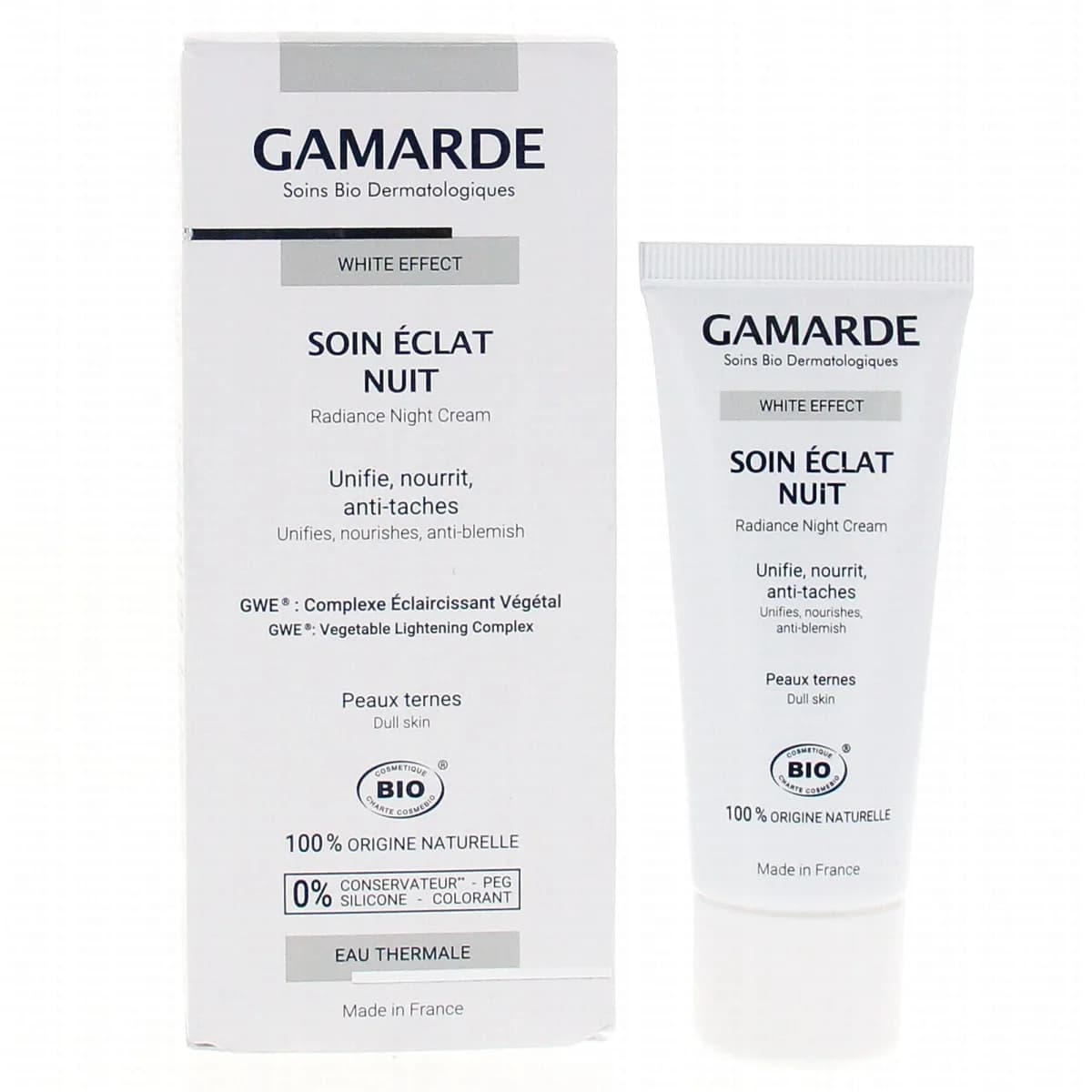 GAMARDE CREME DE NUIT WHITE EFFECT 40ML