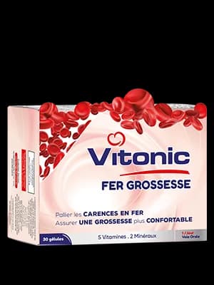 Vital Vitonic Fer Grossesse 30 Gelules