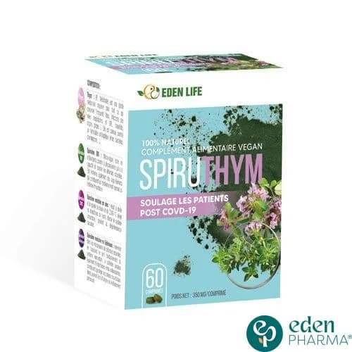 Eden Life Spiruthym 60 Comprimes