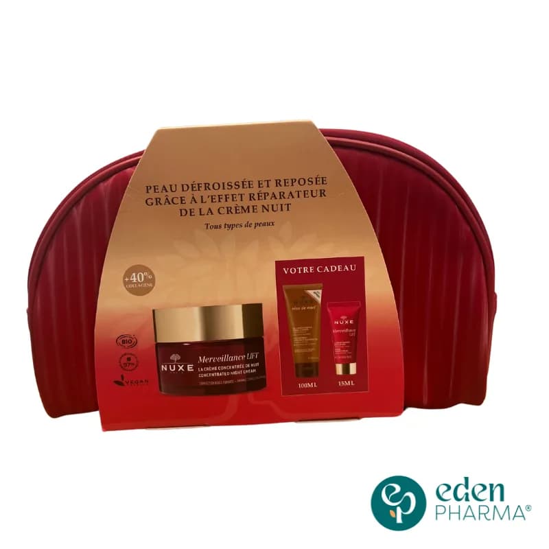 Nuxe Trousse Merveillance Lift Creme Velours Effet Liftant