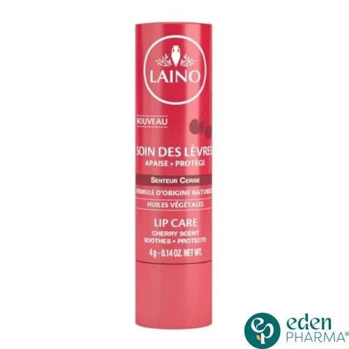 Laino Soin des Levres Fragilisees Gout Cerise 4 g
